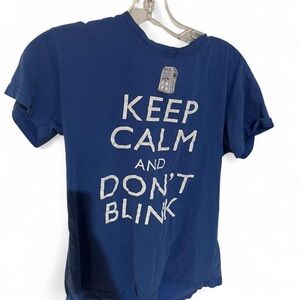 Blue Graphic  Doctor  Whogirls junior t shirt